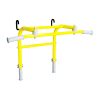 pull up and dip bars yellow
