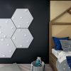 hexagon wall in Room