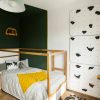 white wall in room