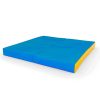Gymnastikmatte 100x100x10 cm zweiteilige Komet blaau
