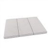 Gymnastikmatte 150x100x10 cm dreiteilige Komet grau