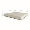 gymnastic mat 100 100 10 grey