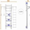 Sprossenwand für Kinderzimmer Woodsy678