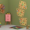 climbing wall cheesy yellow for home