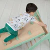 Indoor Spielplatz Moon grun kinder