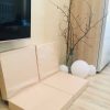 Gymnastikmatte 100x100x10 cm vierteilige Komet10