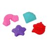 Set aus Schaufeln und Sandformen mit Tasche Kristalle 4