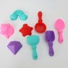 Set aus Schaufeln und Sandformen mit Tasche Kristalle 9