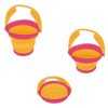 foldable sandpit bucket Round XL3