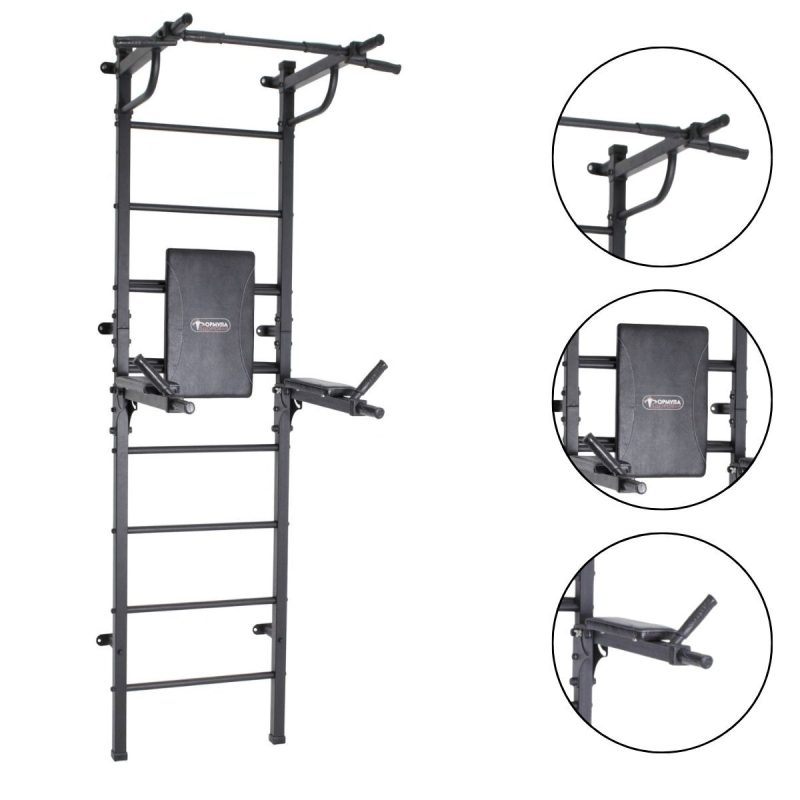 Ribstol - žebřina s hrazdou Gamma Workout