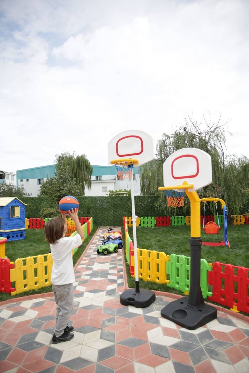 Alternative view of Basketbalový koš pro děti König Basket