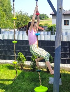 Alternative view of Šplhací lano s vložkami pro dětská hřiště 2m