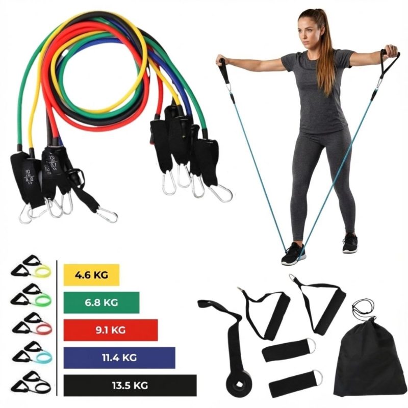 Posilovací gumy 11dílná sada X-Sport Gym
