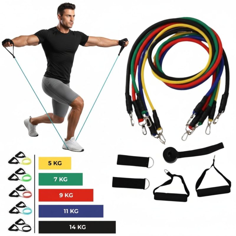 Posilovací gumy Sada 11 dílná X-Sport Plus
