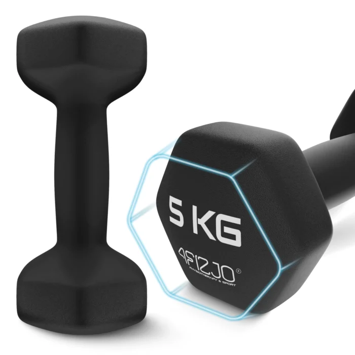 Alternative view of Jednoruční činky 5 kg – 2 ks