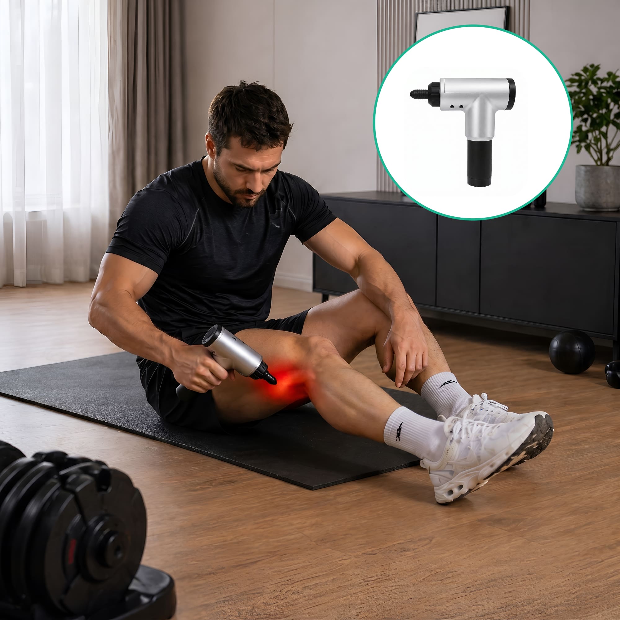 Masážní pistol X-sport - Obrázek 3