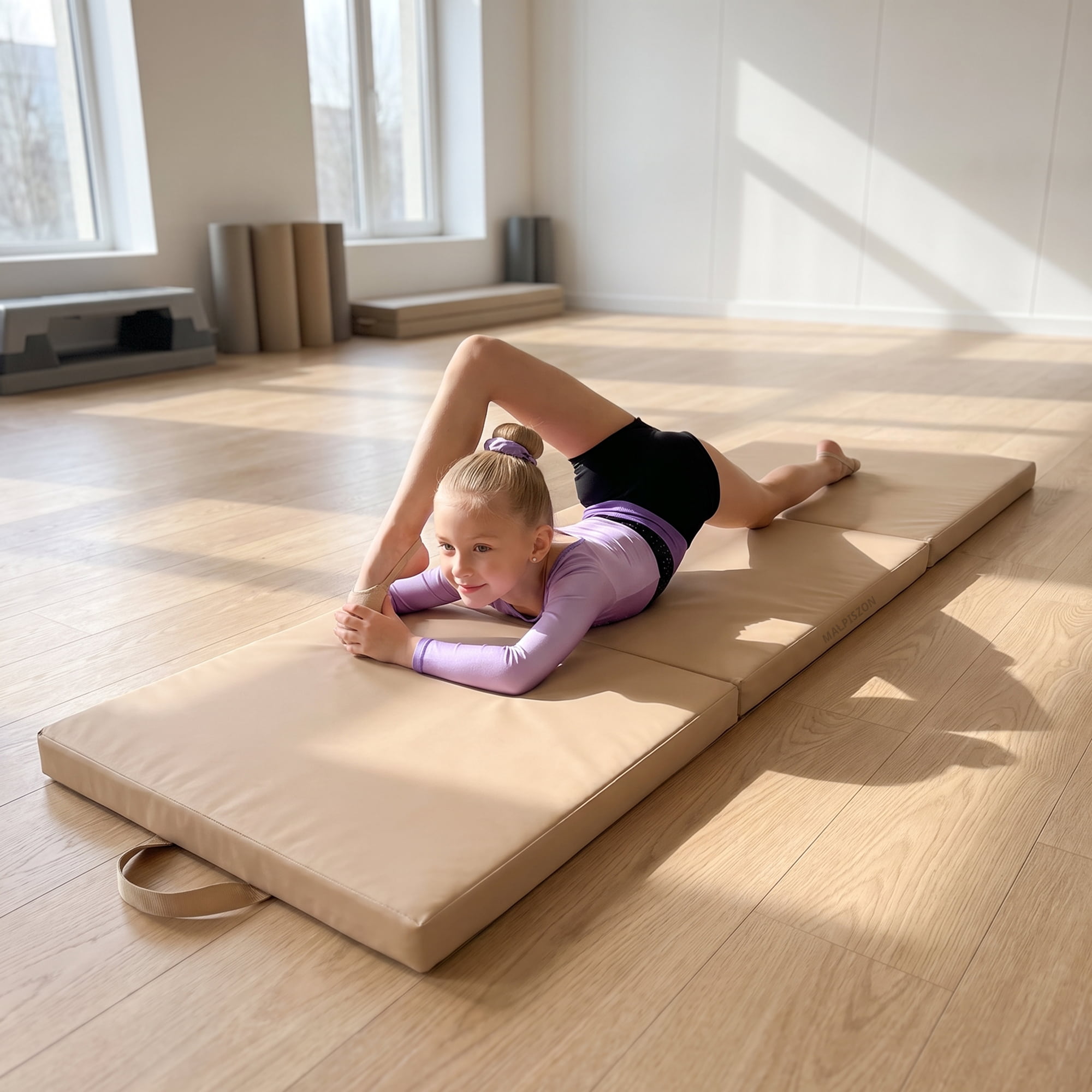 gymnastická matrace Małpiszon 180x60x5 cm - Obrázek 10
