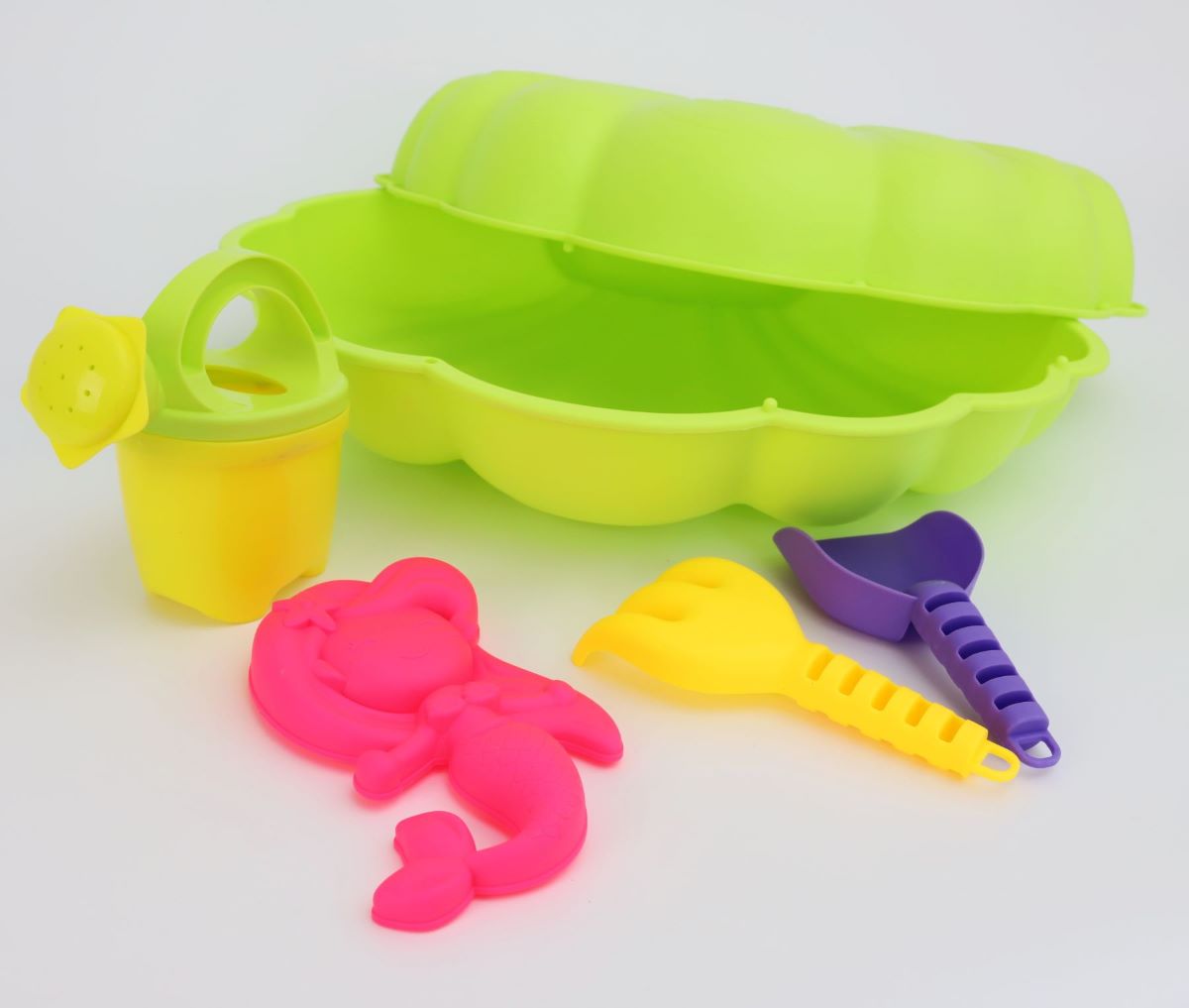 Mini pískoviště mušlička s hračkami - Obrázek 7